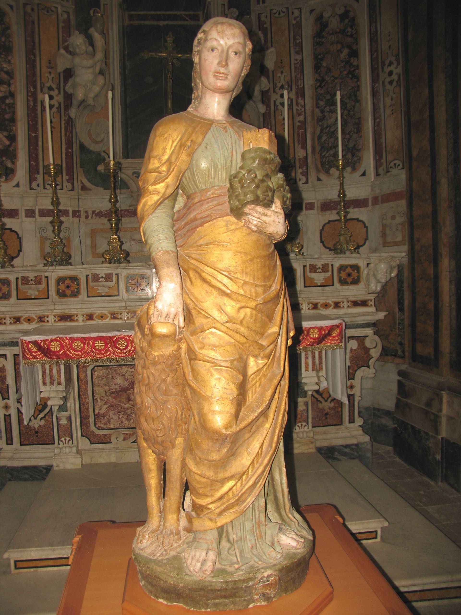 STATUA DI S. EUFEMIA DI MANTEGNA