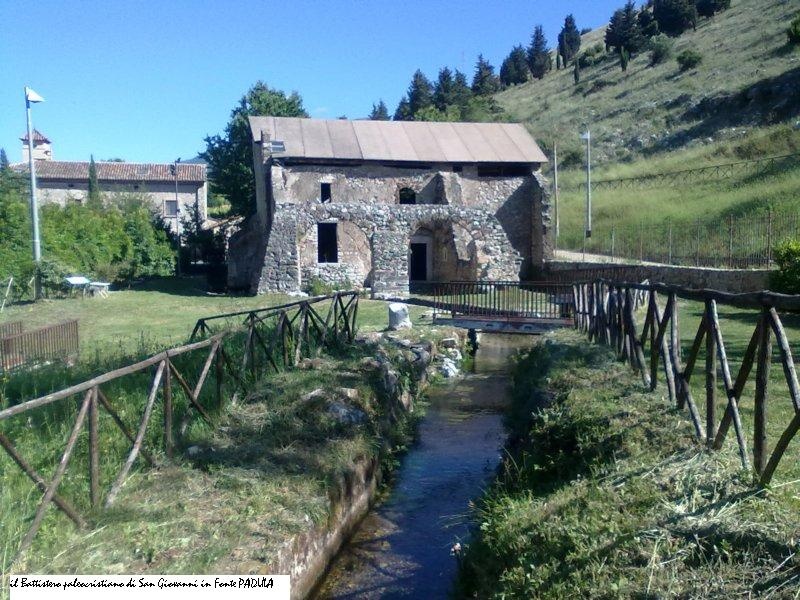 IL BATTISTERO PALEOCRISTIANO DI SAN GIOVANNI IN FONTE