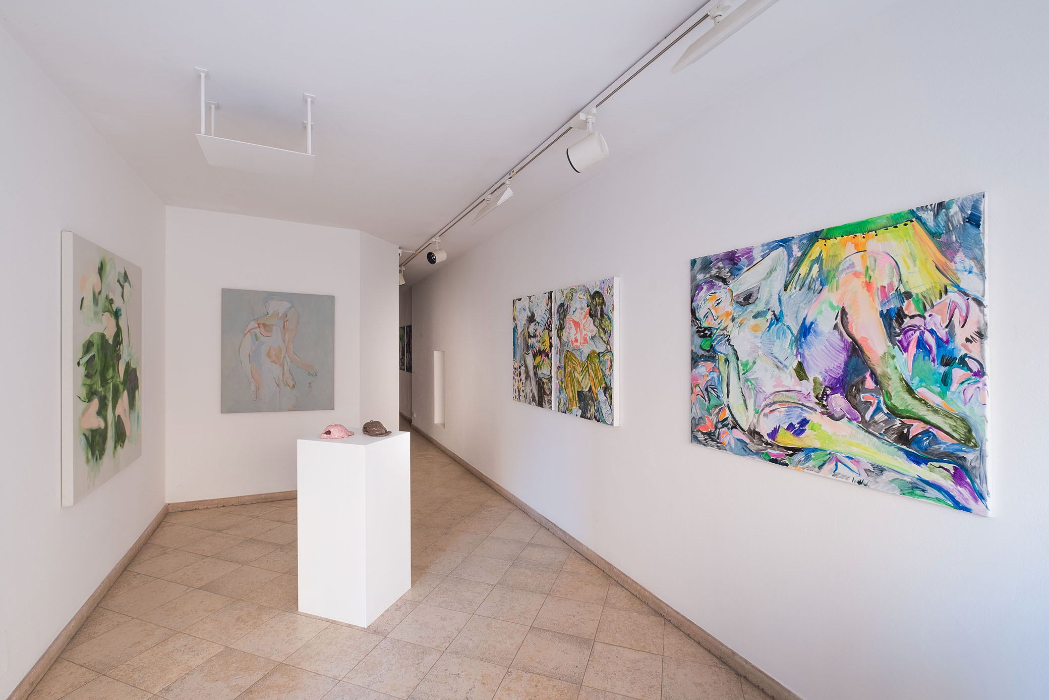 Installation View, Boisi, Meoni, Muliere, DUE O TRE COSE..., ) Courtesy of Traffic Gallery