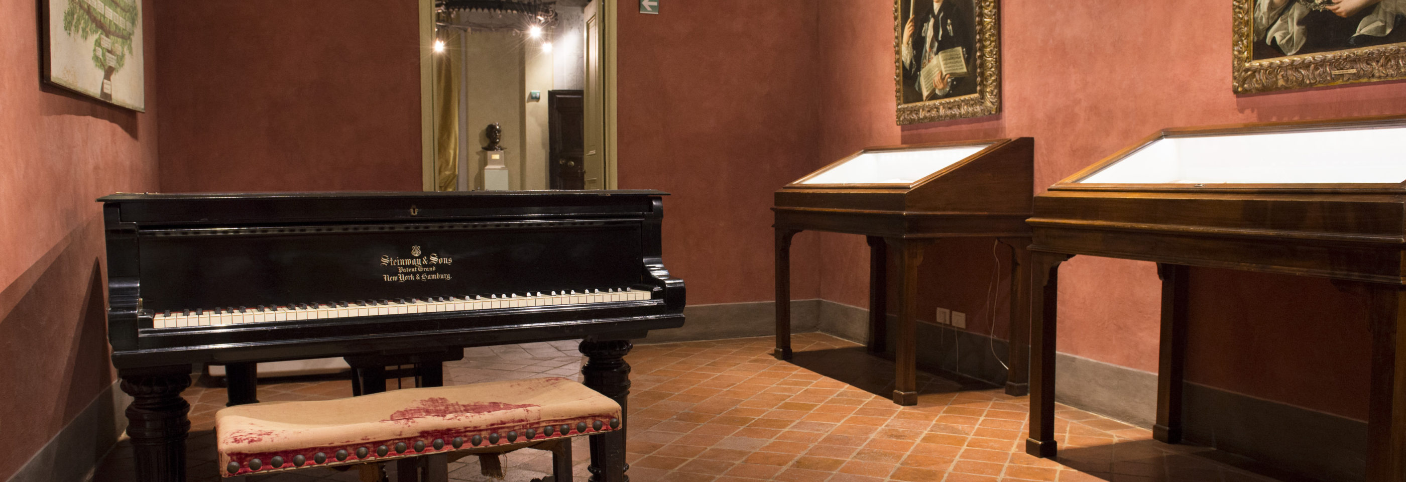 Puccini Museum - casa natale, sala delle musica - Lucca