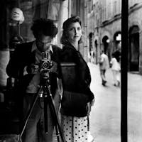 Self-Portrait with Leslie, Siena, Italy, 1990