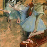 Edgar Degas_Classe de ballet_1880_ca_collezione_privata Edgar Degas_Classe de ballet_1880_ca_collezione_privata