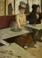 Edgar Degas_Dans un cafe_1876_paris_musee_dorsay
