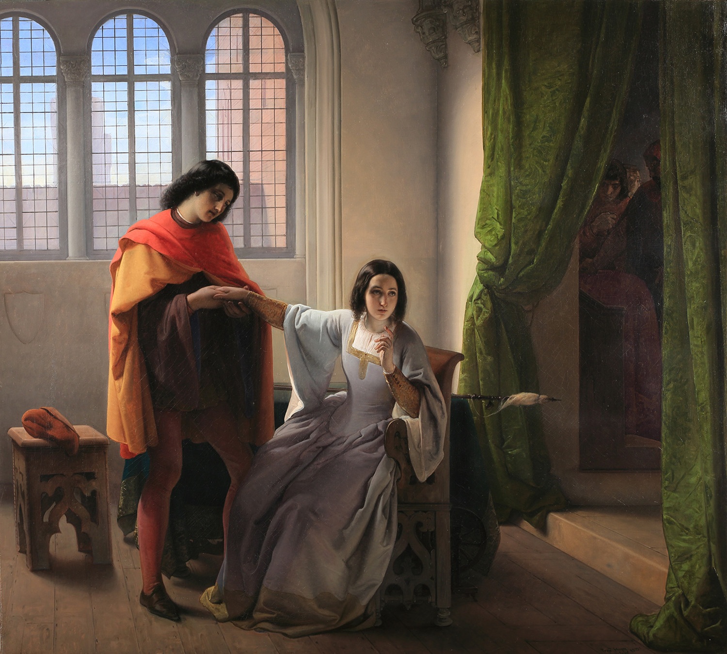 Francesco Hayez, Imelda de’ Lambertazzi, 1853,courtesy collezione privata