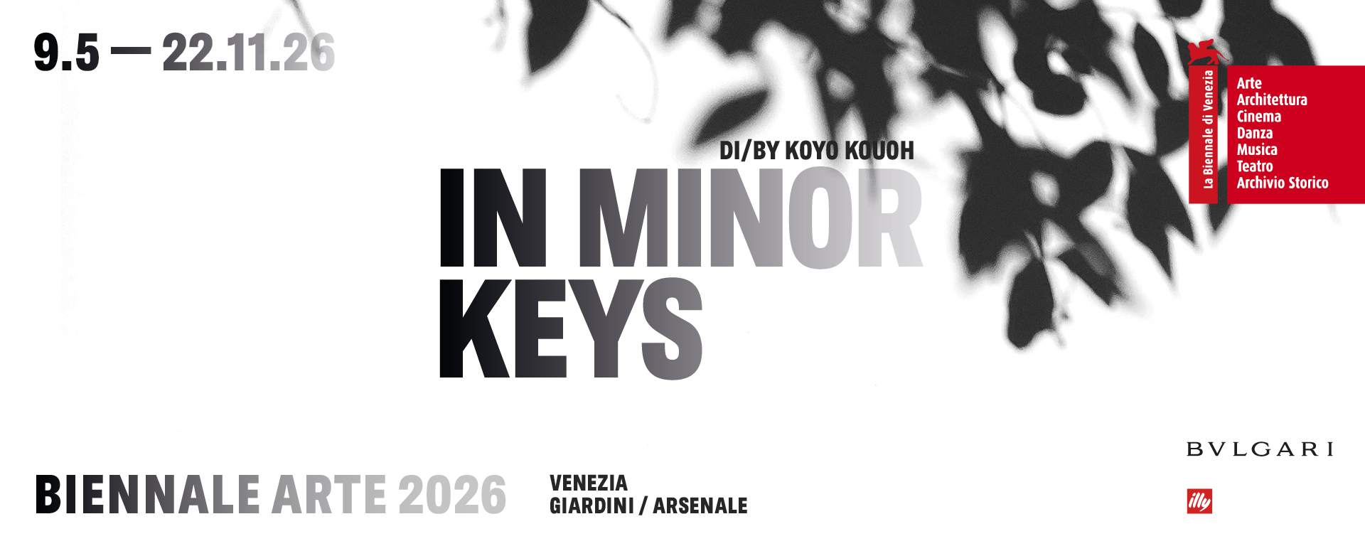 Biennale dell'Arte 2026 - In Minor Keys di Koyo Kouoh