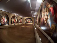 Palazzo Chiericati, piano terra sala lunettoni