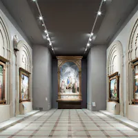 Palazzo Chiericati, piano terra sala Bartolomeo Palazzo Chiericati, piano terra sala Bartolomeo