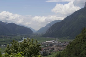 Vista sulla Val D'Adige, CASTELLO DI AVIO, AVIO (TN )