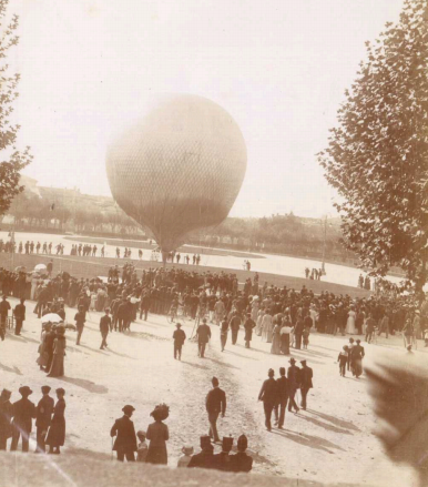 Voli su Mantova, dai palloni aerostatici all'aereo