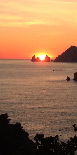 Trekking al tramonto