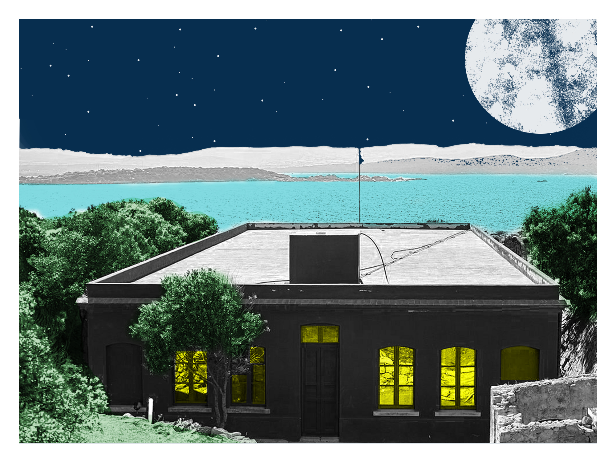 Passeggiata al tramonto