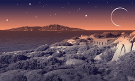 Trekking al tramonto