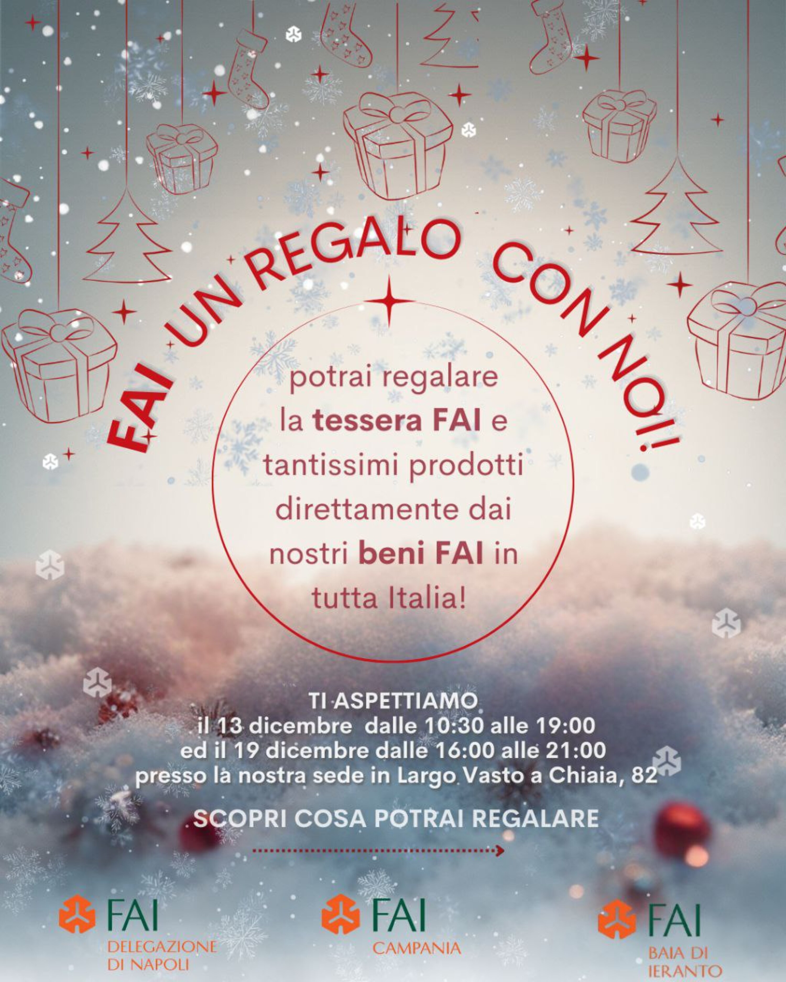 FAI UN REGALO CON NOI