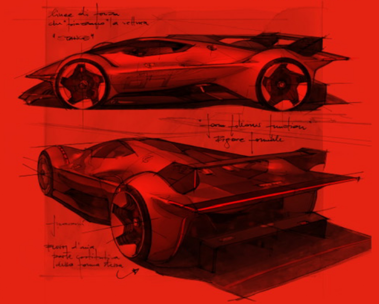 Dietro le quinte. Emozioni Ferrari: undici sogni a quattro ruote