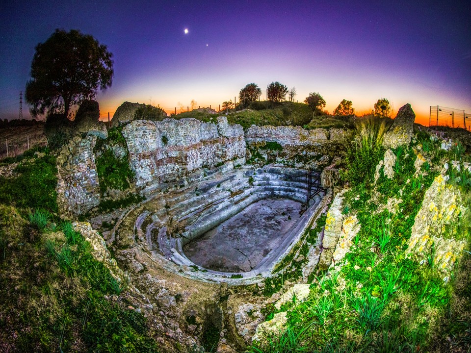 Aquae Tauri al tramonto