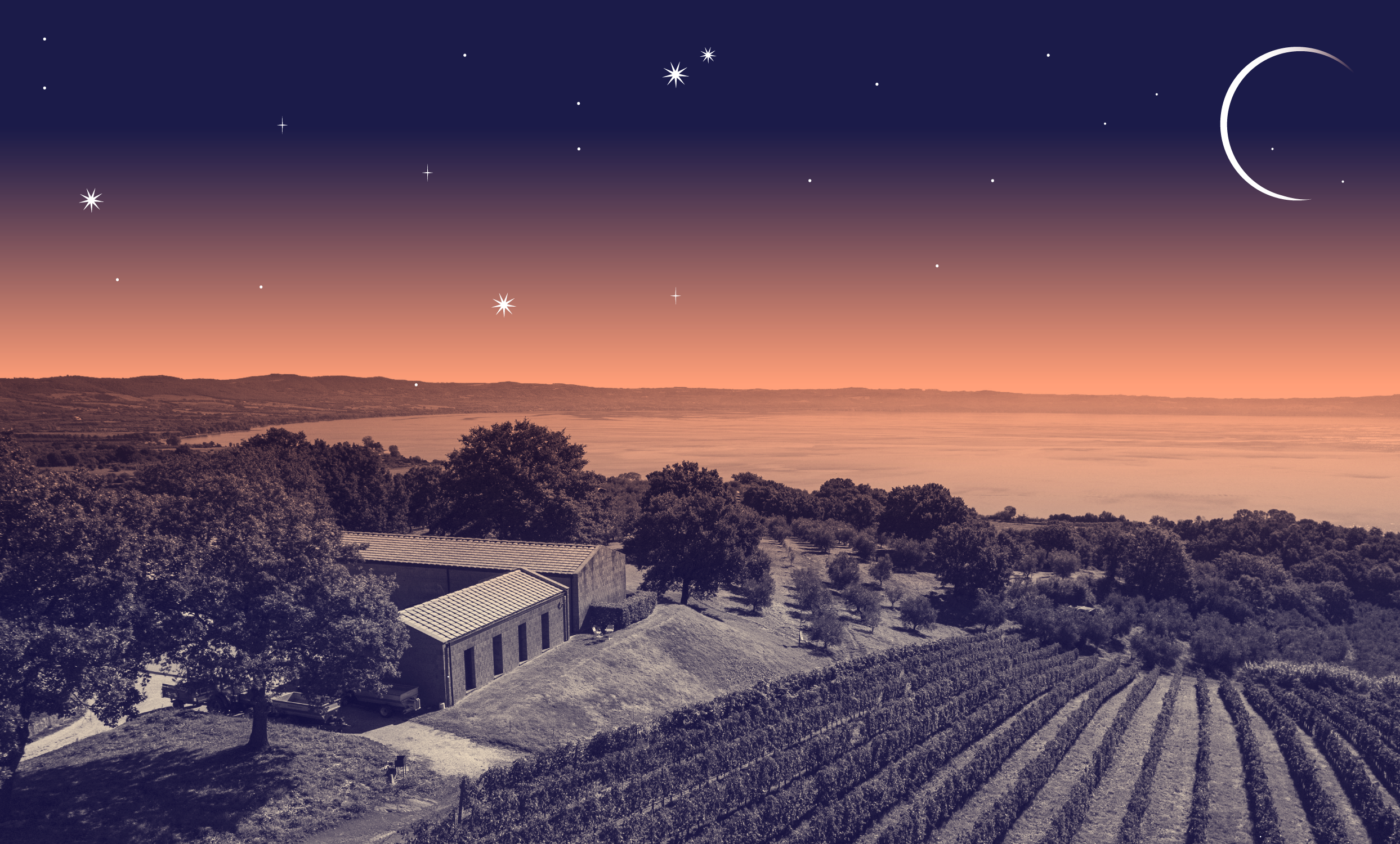 Vino sotto le stelle a Villa Caviciana