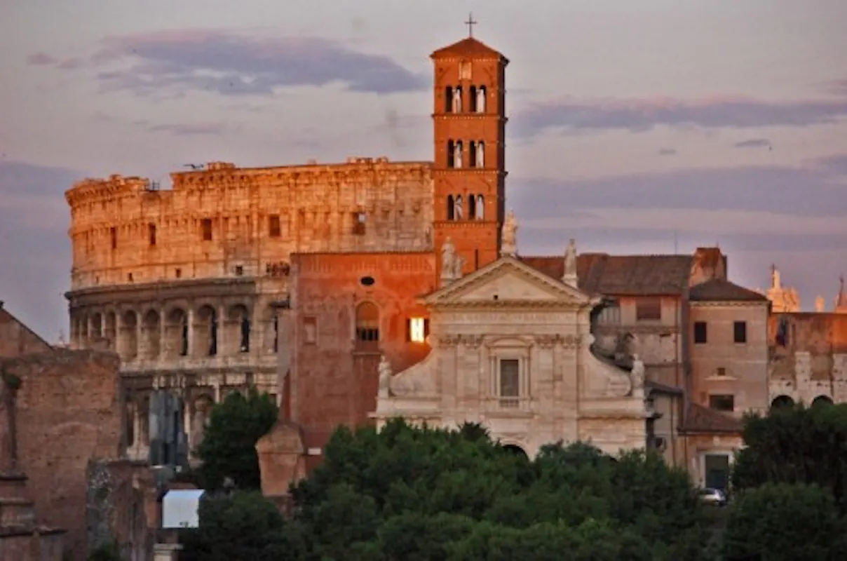 CHIESA DI SANTA FRANCESCA ROMANA CHIESA DI SANTA FRANCESCA ROMANA