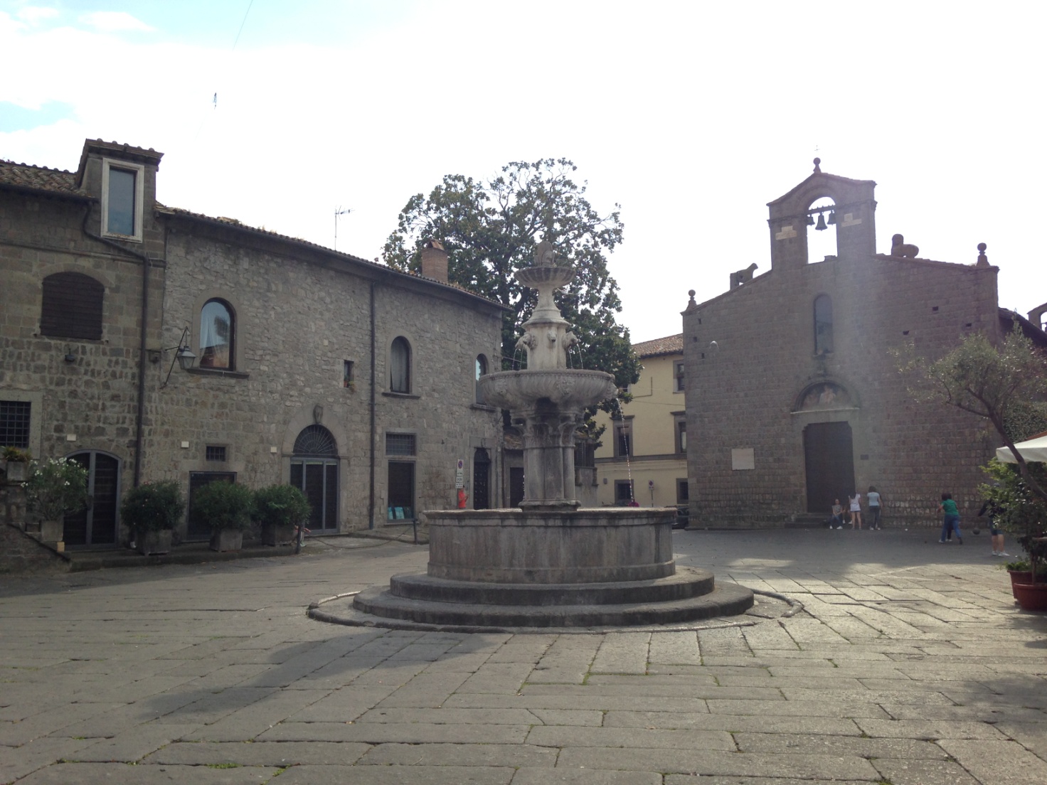 PIAZZA DEL GESU' - FONTANA