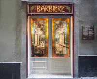 Porta d'ingresso, ANTICA BARBERIA GIACALONE, GENOVA