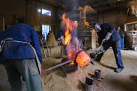 fonderia - fusione in corso