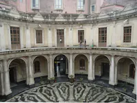 , CONVITTO CUTELLI (CORTE E AULA MAGNA), CATANIA