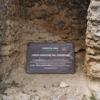 chiesa rupestre del crocifisso a Lentini chiesa rupestre del crocifisso a Lentini