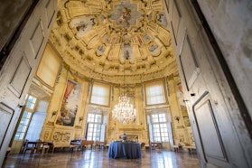 Salone da ballo, Castello di Masino, CASTELLO E PARCO DI MASINO, CARAVINO (TO )