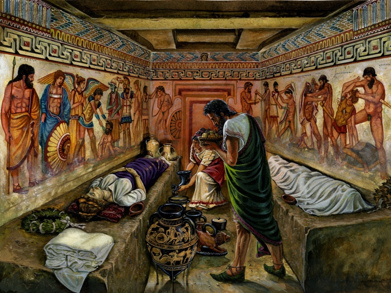 TOMBE ETRUSCHE BIANCHI E INGHIRAMI