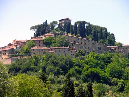 Area rurale a Cetona