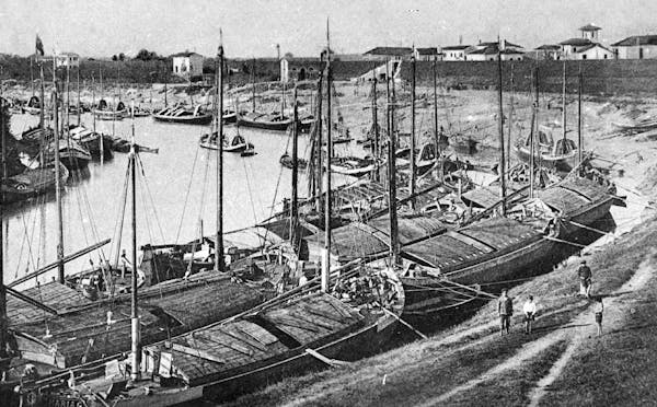 L’antico porto, ora parco fluviale