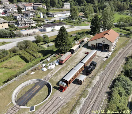 RIMESSA LOCOMOTIVE MUSEO DI PRIMOLANO
