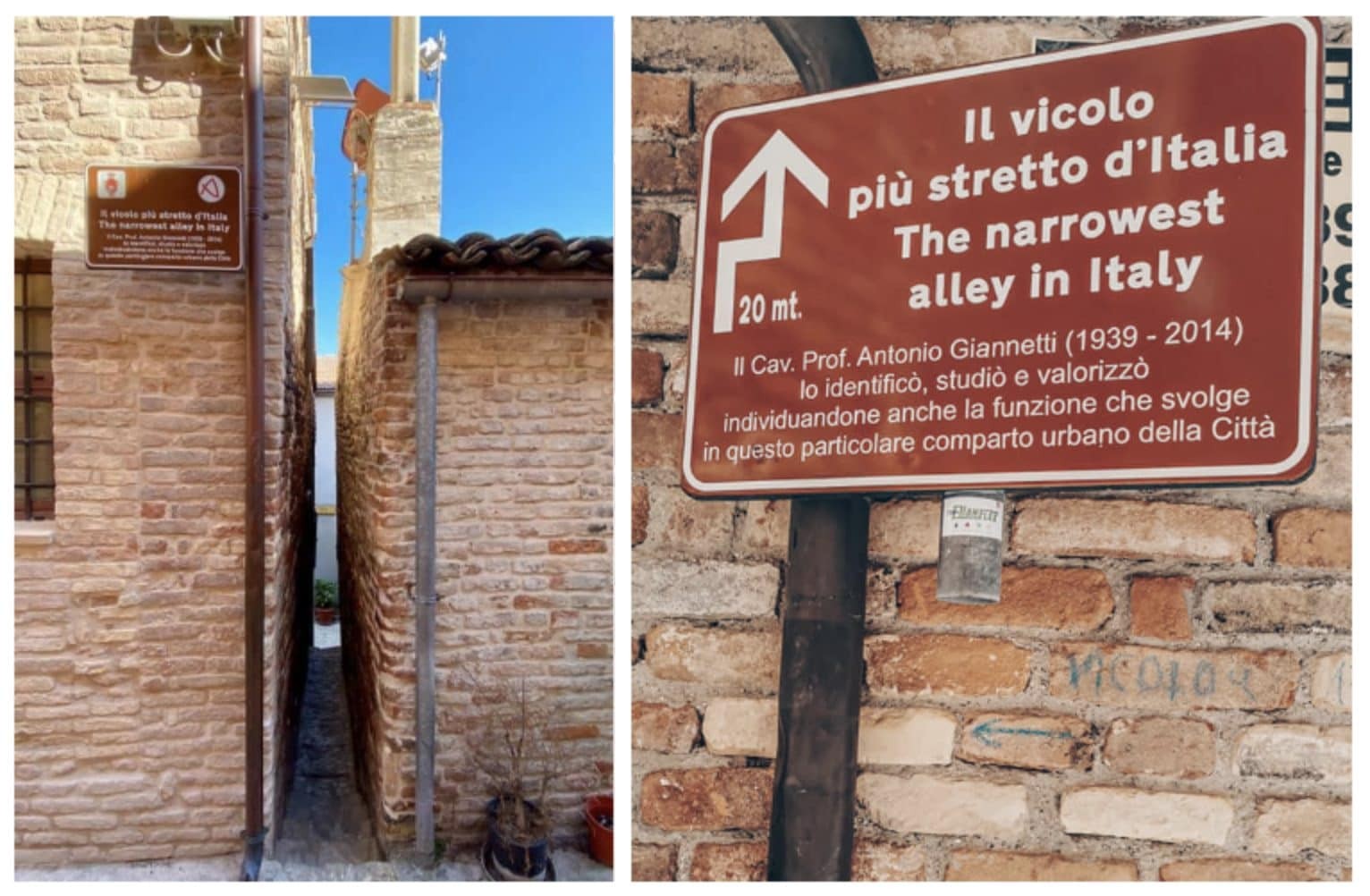 VICOLO PIÙ STRETTO D'ITALIA