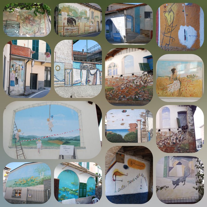 I MURALES DI ROCCHETTA CAIRO (SV)