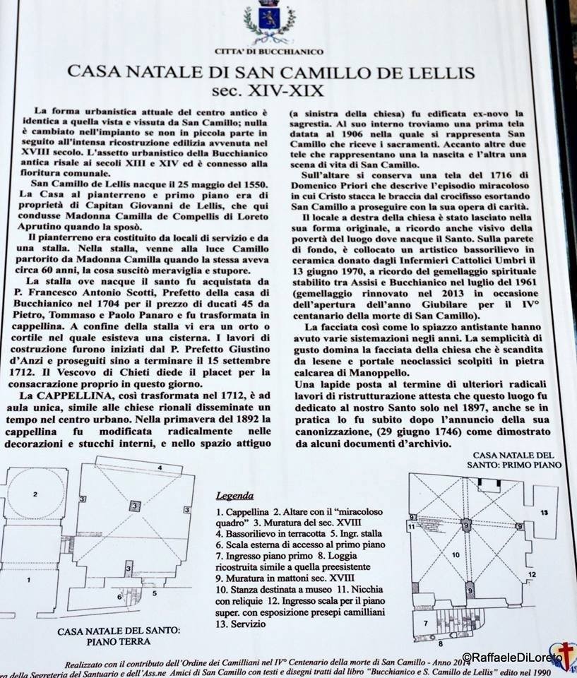 CASA NATALE DI SAN CAMILLO DE LELLIS