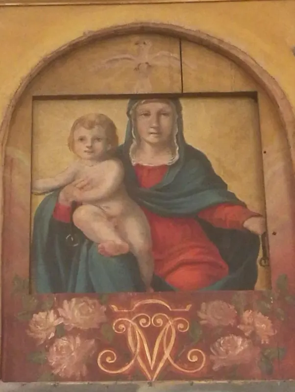CHIESTA DEDICATA ALLA MADONNA CON LA CINTURA CHIESTA DEDICATA ALLA MADONNA CON LA CINTURA