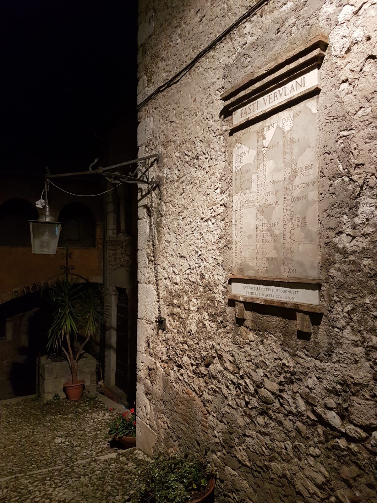 FASTI VERULANI: IL CALENDARIO ROMANO