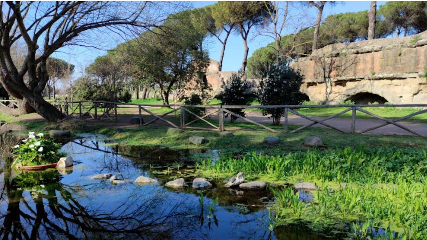 IL LAGHETTO DEL PARCO DEGLI ACQUEDOTTI IL LAGHETTO DEL PARCO DEGLI ACQUEDOTTI