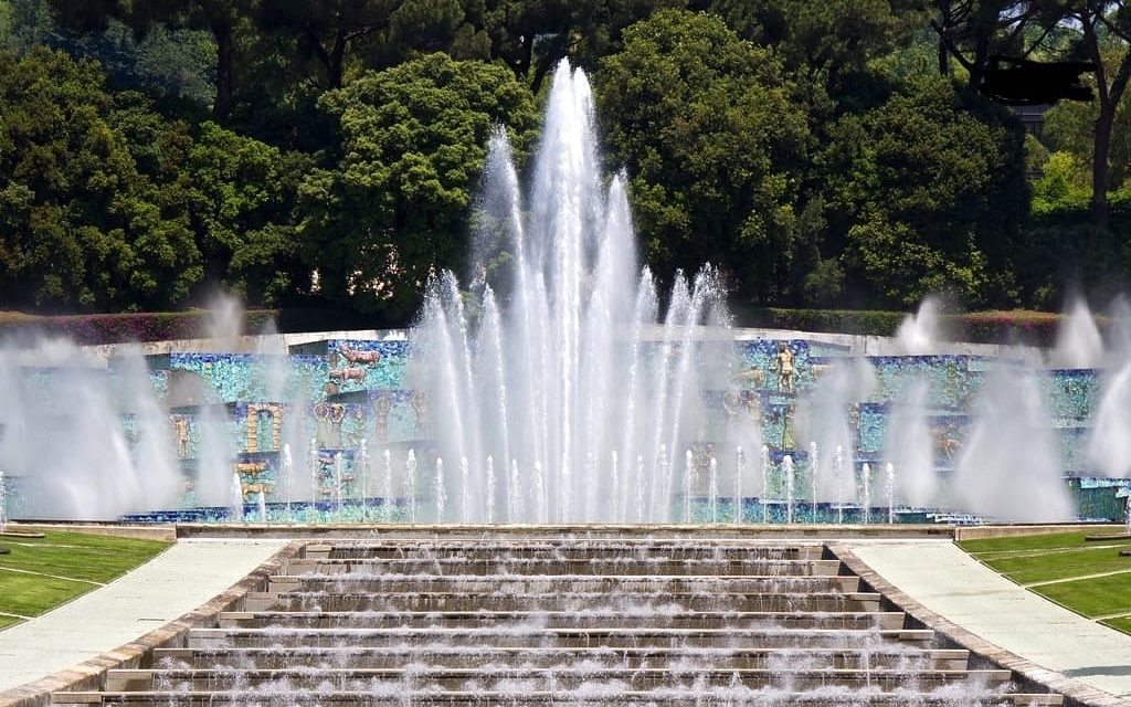 FONTANA DELL'ESEDRA MOSTRA D'OLTREMARE