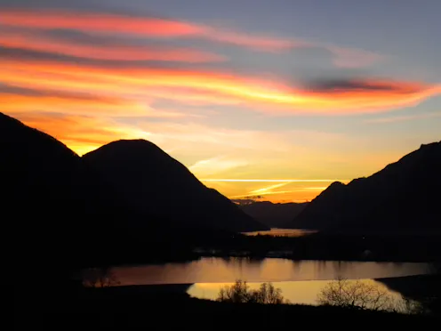 PANORAMA LAGO PIANO E LAGO CERESIO A GOTTRO
